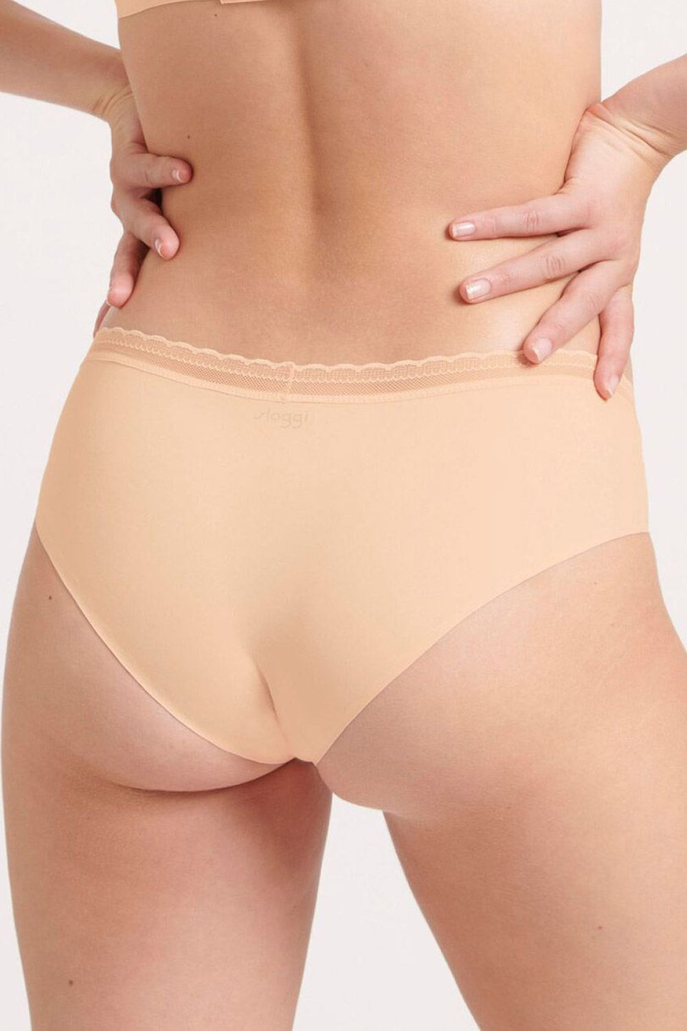 Sloggi Apricot Mesh Knickers - view 3
