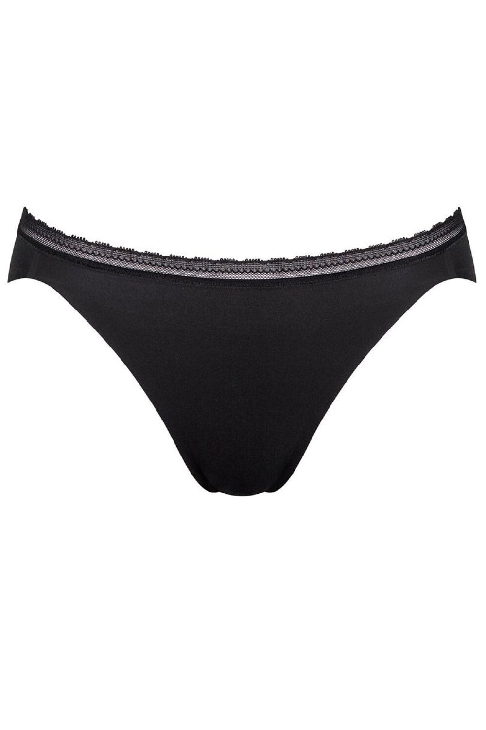 Sloggi Black Lace Knickers - view 2