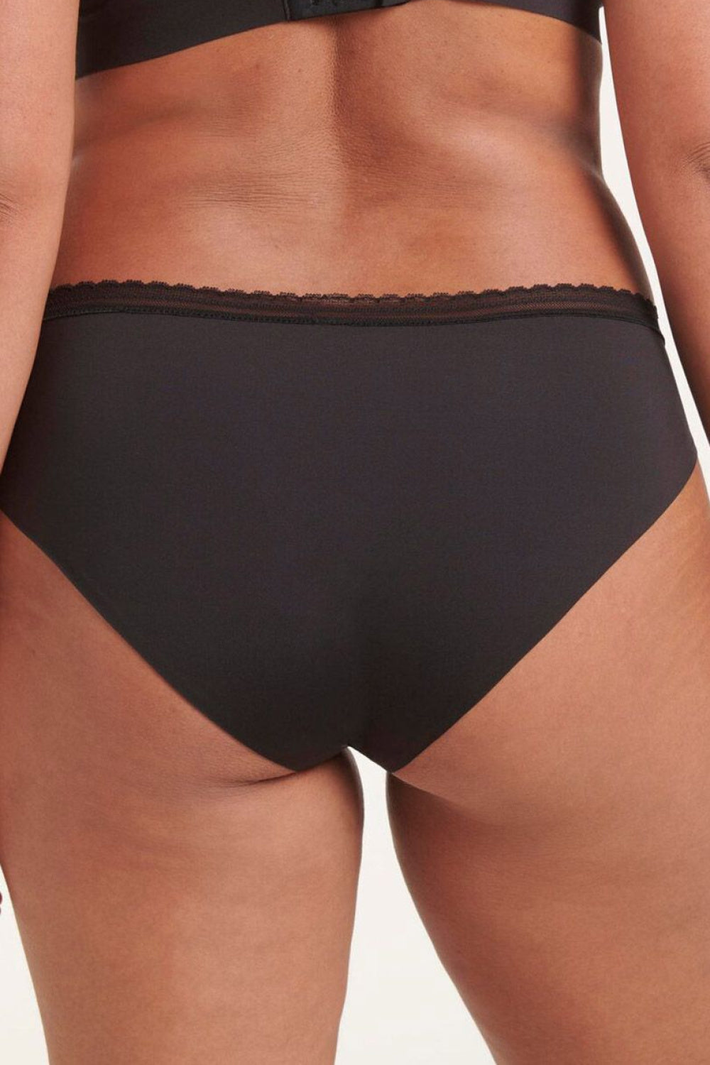 Sloggi Black Lace Knickers - view 3