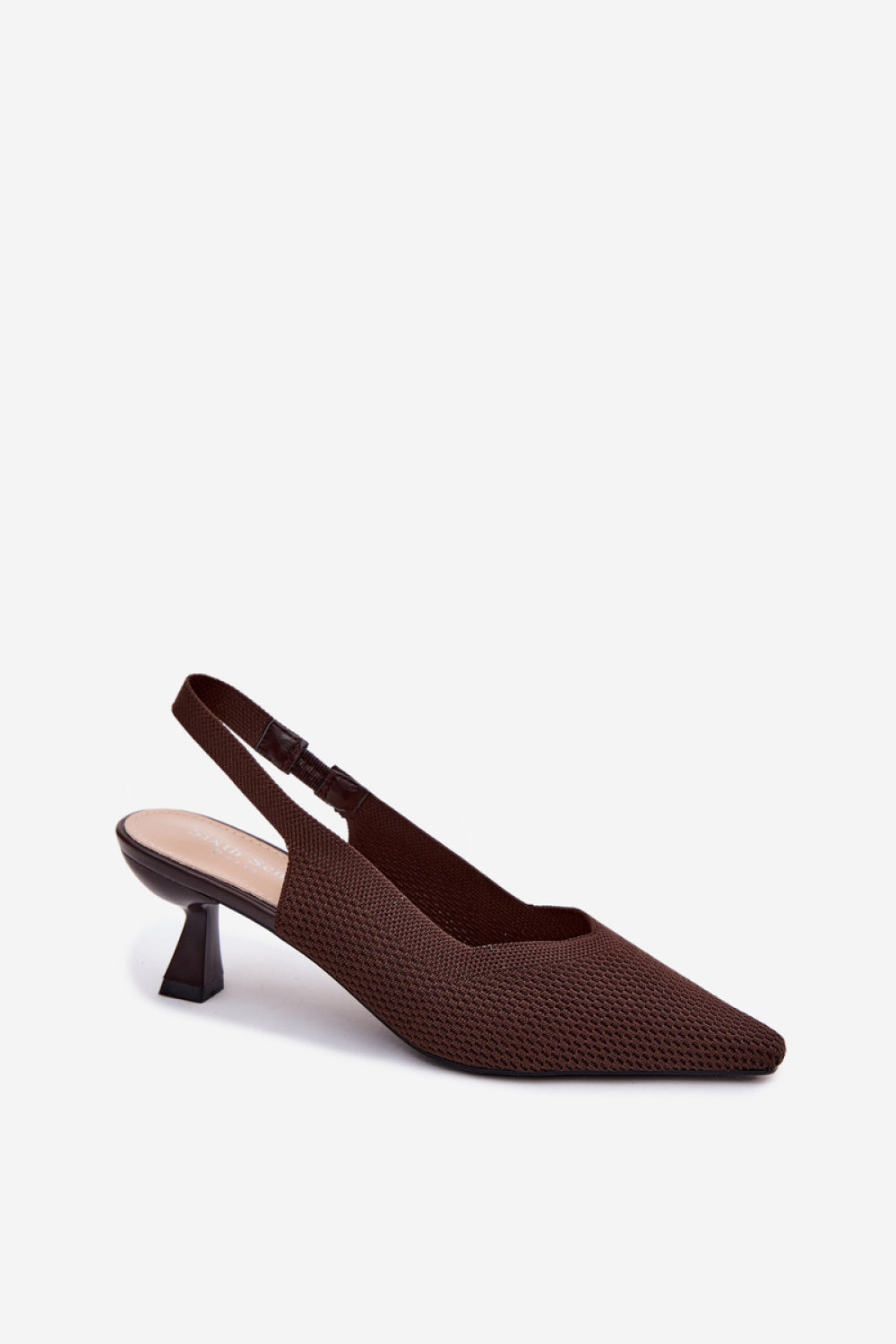 Step In Style Purea Chocolate Heeled Sandals - view 2