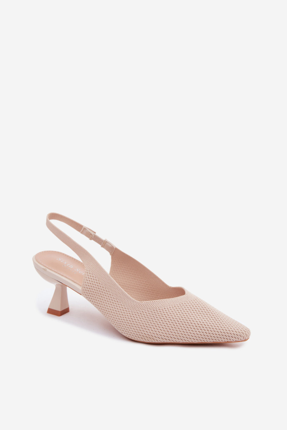 Step In Style Purea Beige Heeled Sandals - view 2