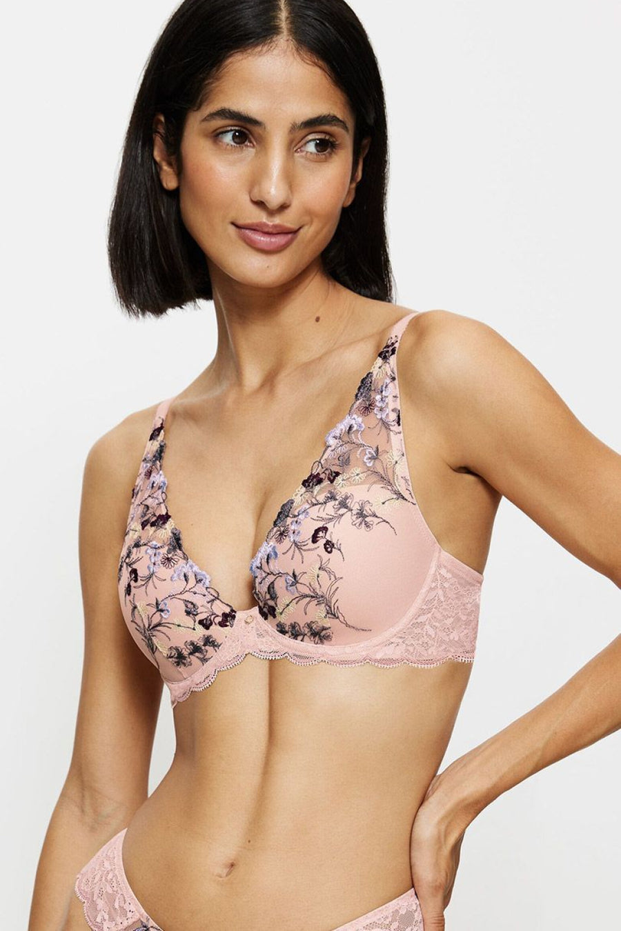 Triumph Sensual Spotlight Patterned Lace Underwired Padded Bra