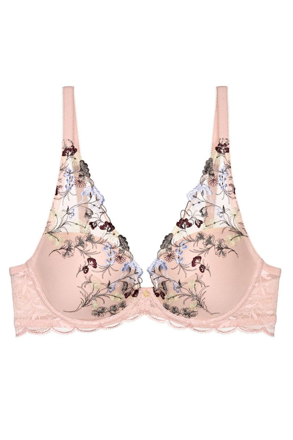 Triumph Sensual Spotlight Patterned Lace Underwired Padded Bra - view 4