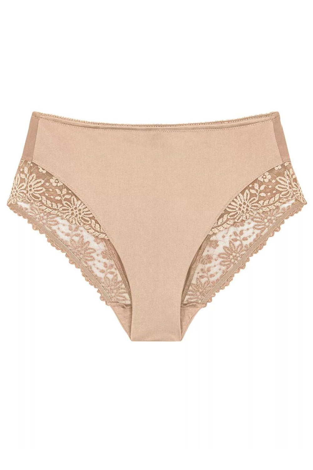 Triumph Ladyform Nude Lace High Waisted Knickers - view 2