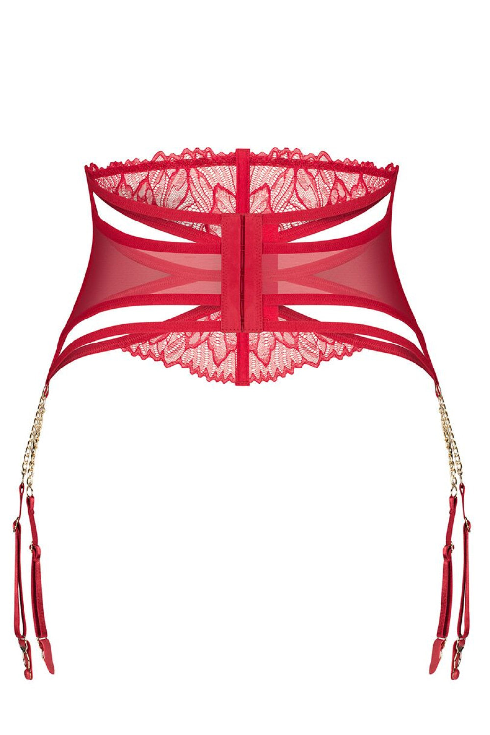 Obsessive Marildea Red Lace Suspender Belt - view 3