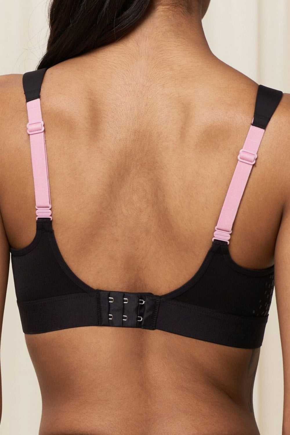 Triumph Black Polyamide Padded Sports Bra - view 3