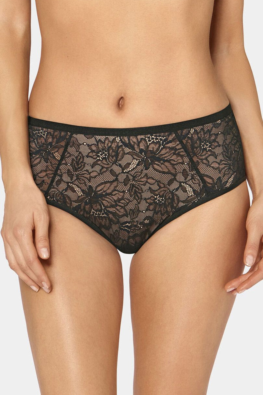 Triumph Amourette Charm Black Lace Knickers