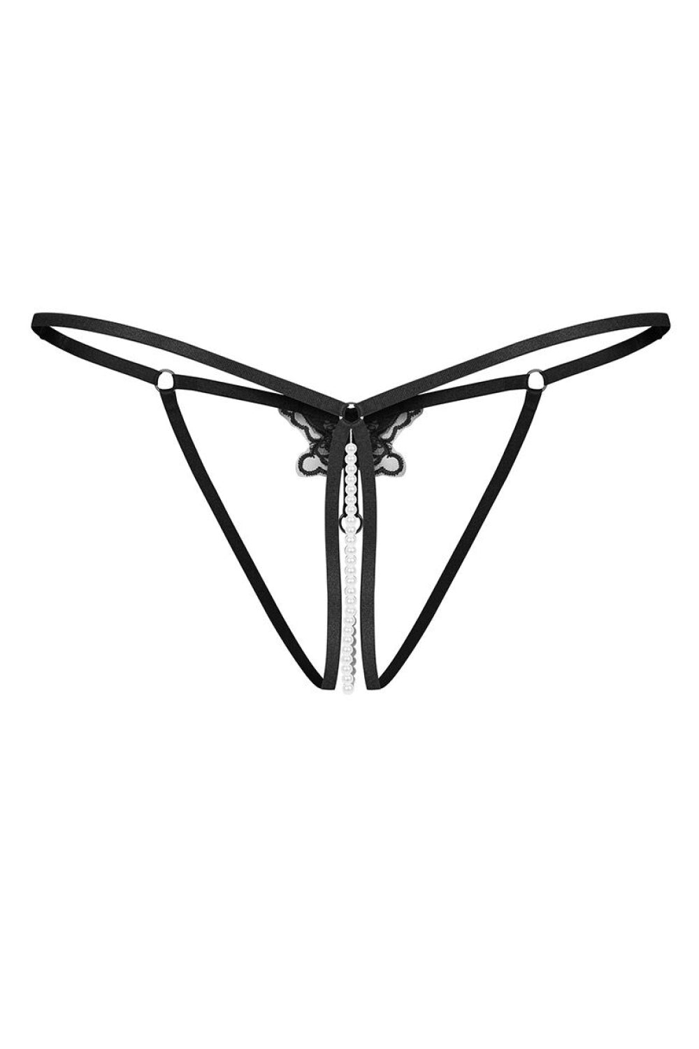 Obsessive Selisme Black Thong - view 4