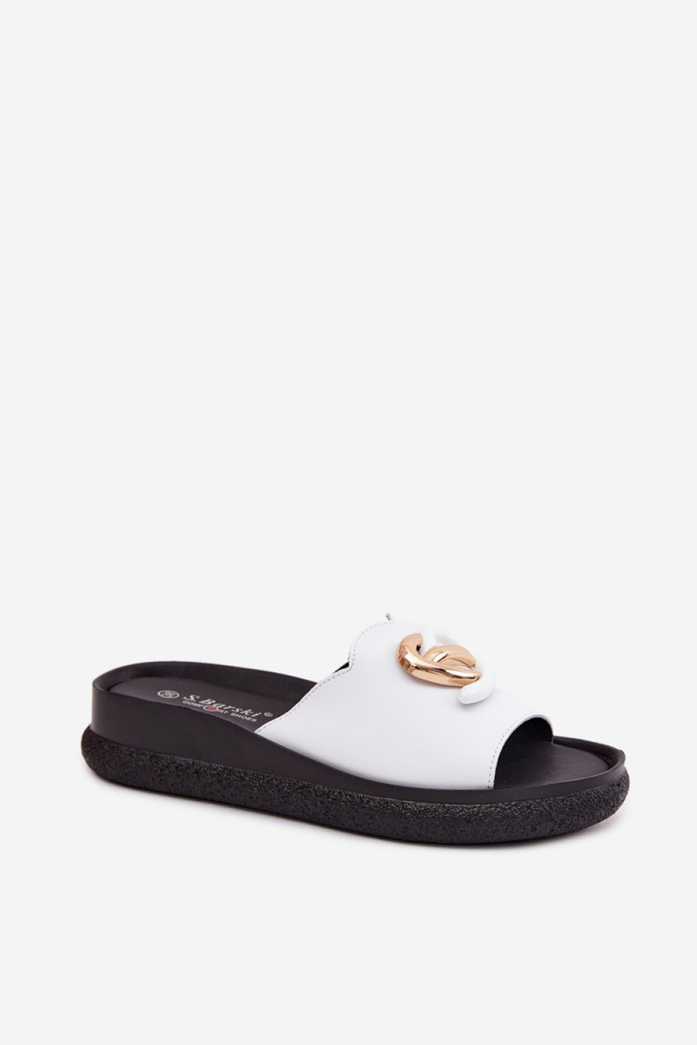 Step In Style White Wedge Sandals - view 2