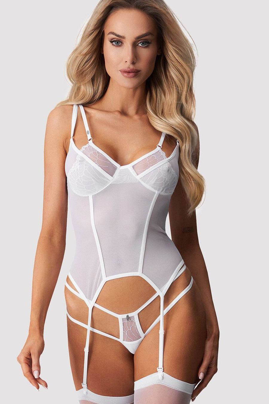 Obsessive Arrowel White Lace Knickers