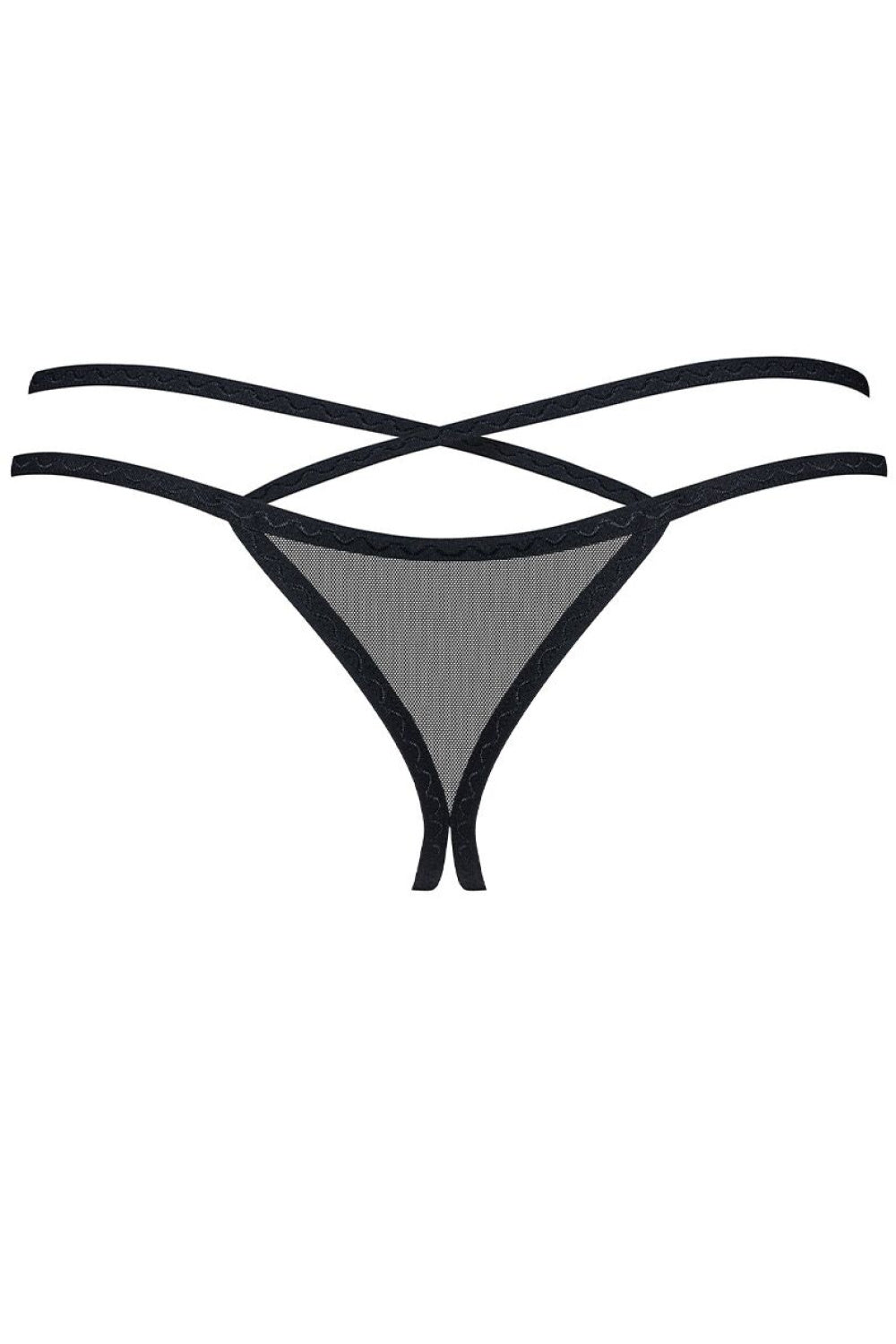 Obsessive Vila Blanes Patterned Lace Floral Thong - view 2