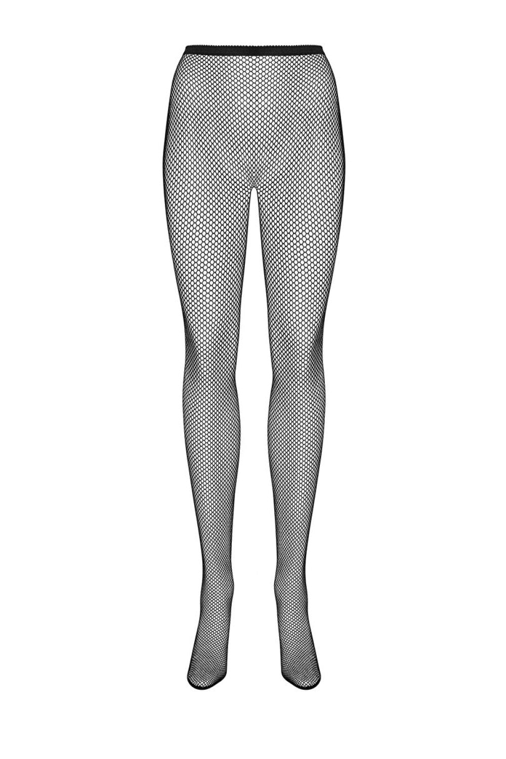 Obsessive Black Mesh Tights - view 2