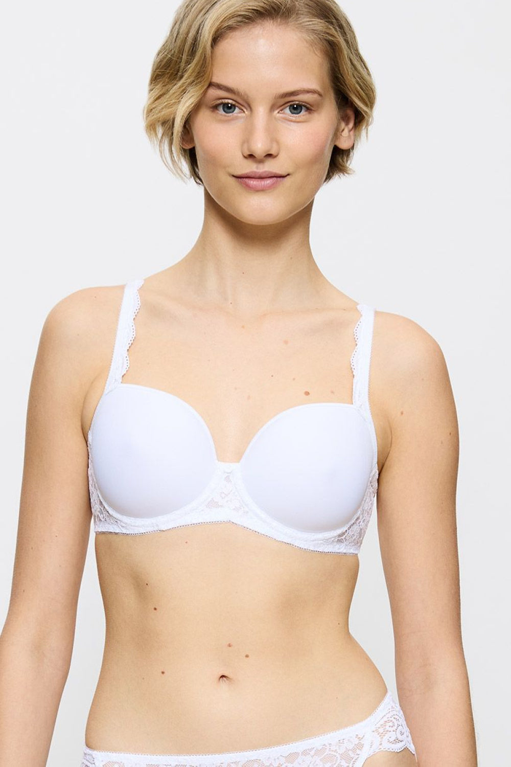 Triumph White Underwired Padded Bra