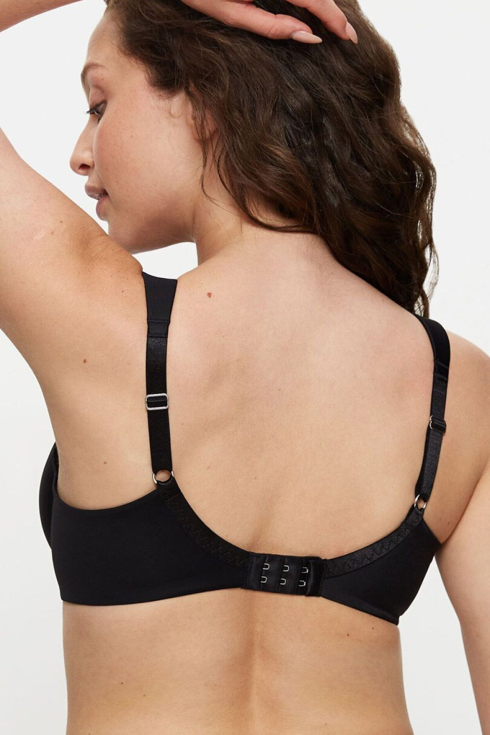 Triumph True Shape Sensation Black Polyamide Mesh Underwired Soft Bra - view 3