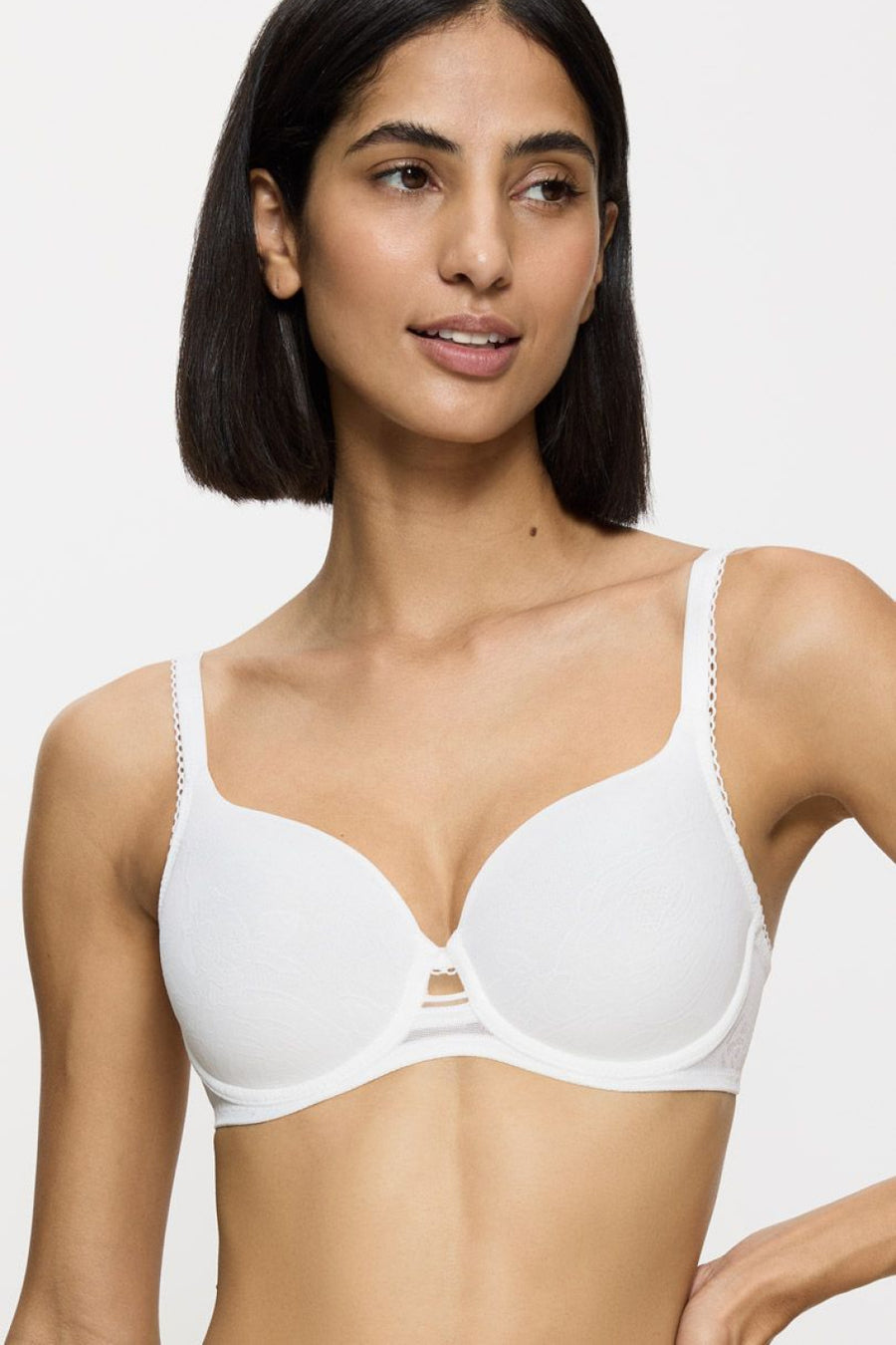 Triumph Wild White Lace Padded Bra