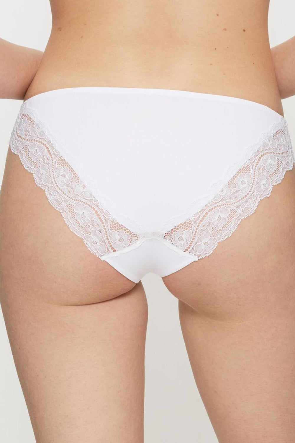 Triumph Lovely Micro Tai White Lace Knickers - view 3