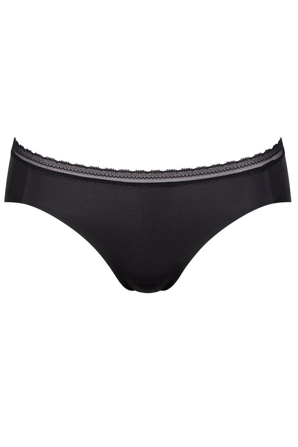 Sloggi Hipster Black Mesh Knickers - view 2