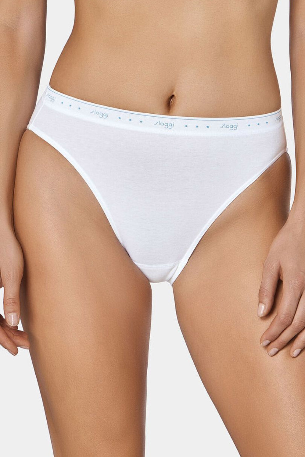 Sloggi Tai White Knickers