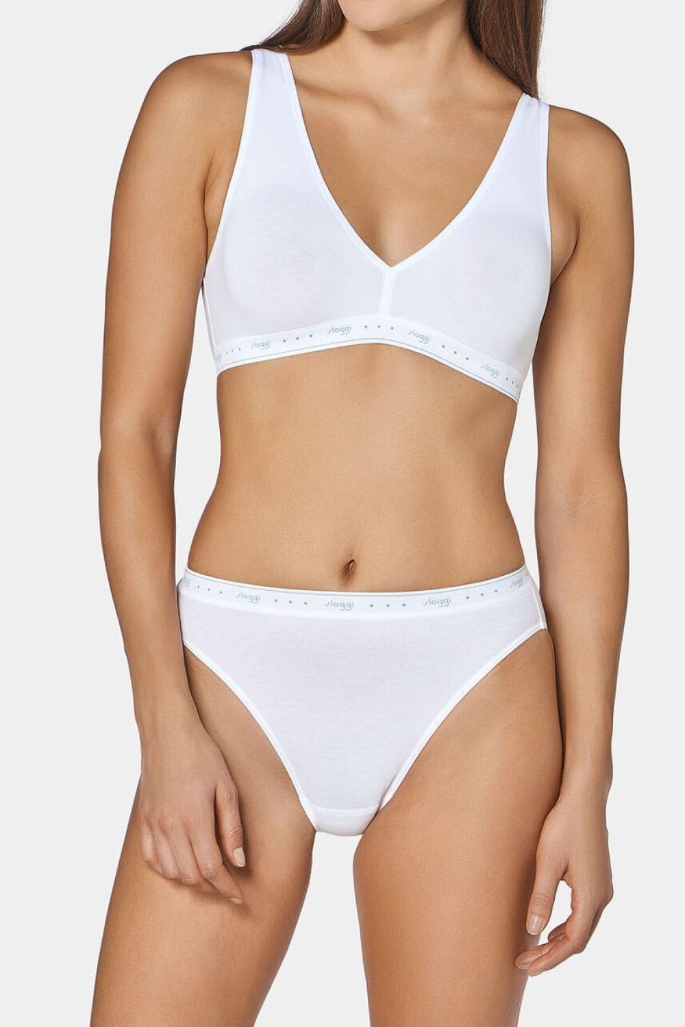 Sloggi Tai White Knickers - view 2