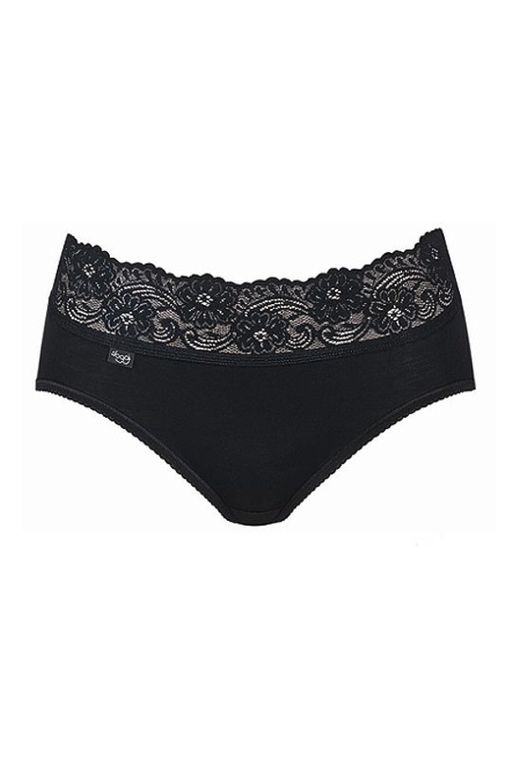 Sloggi Romance Black Lace Knickers - view 2