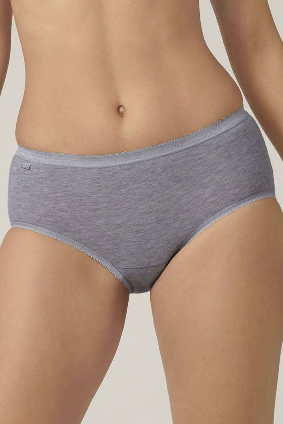 Sloggi Grey Marl Knickers