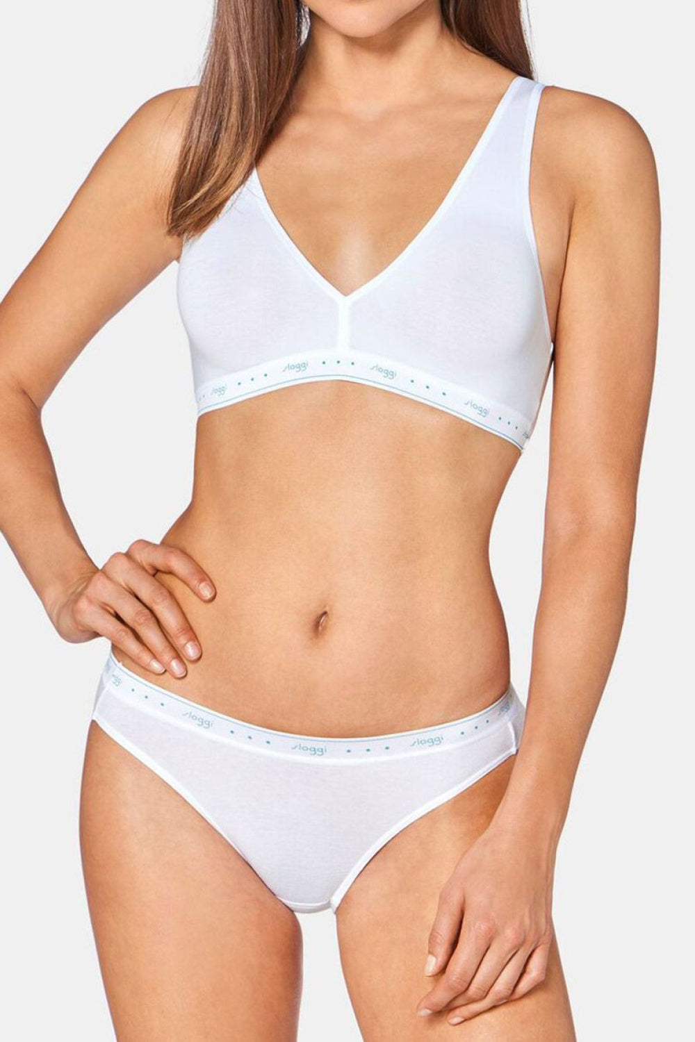 Sloggi White Sports Bra - view 2