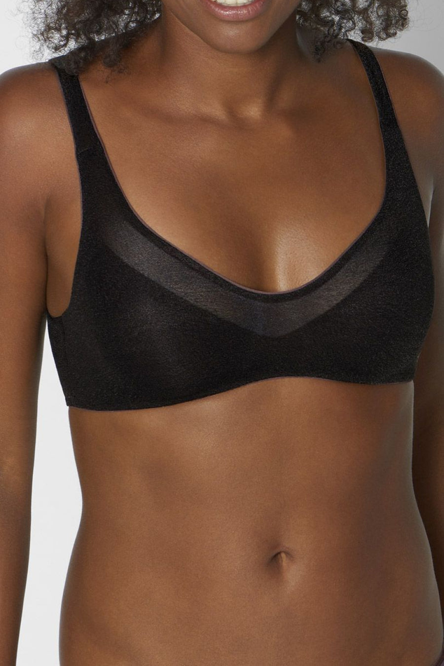 Sloggi Oxygene Infinite Black Soft Bra