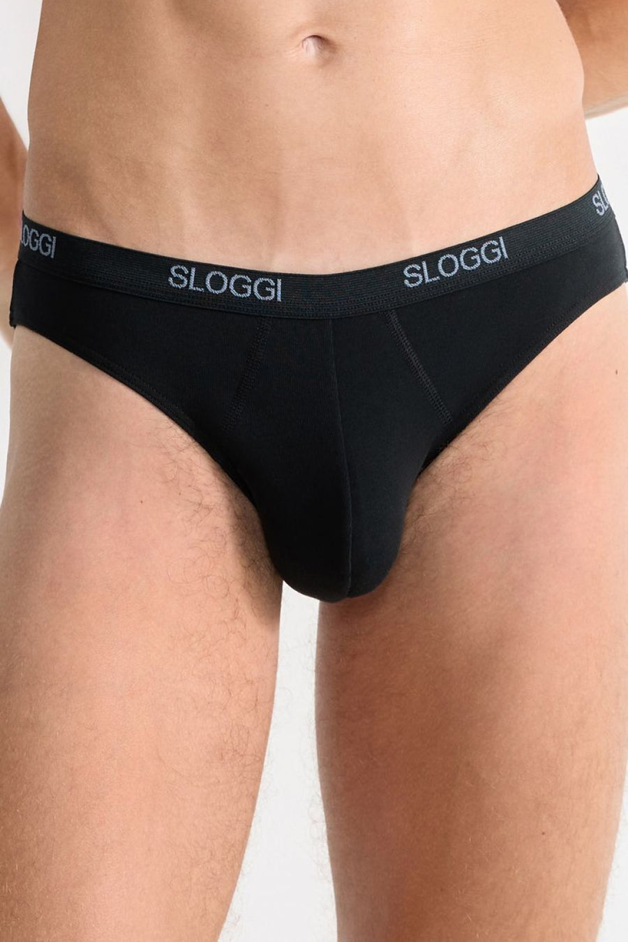 Sloggi Black Cotton Men's Briefs