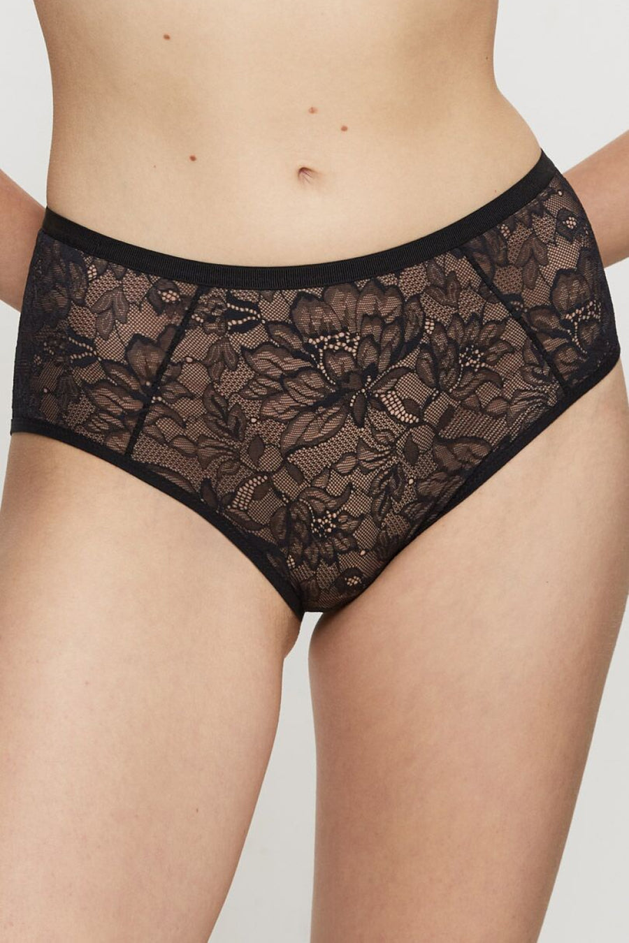 Triumph Amourette Charm Black Polyamide Lace Knickers