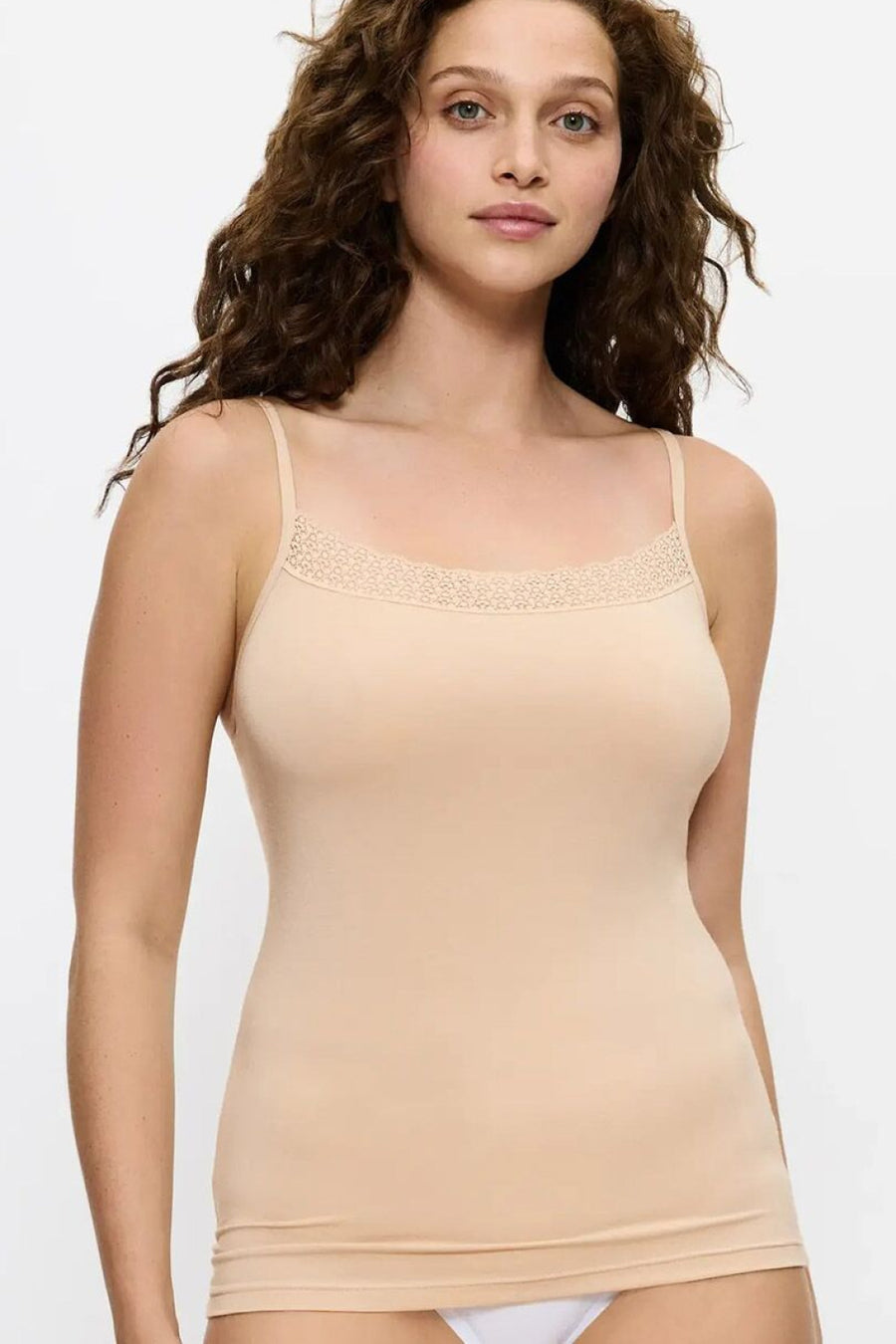 Triumph Feel Beige Bodycon T-Shirt
