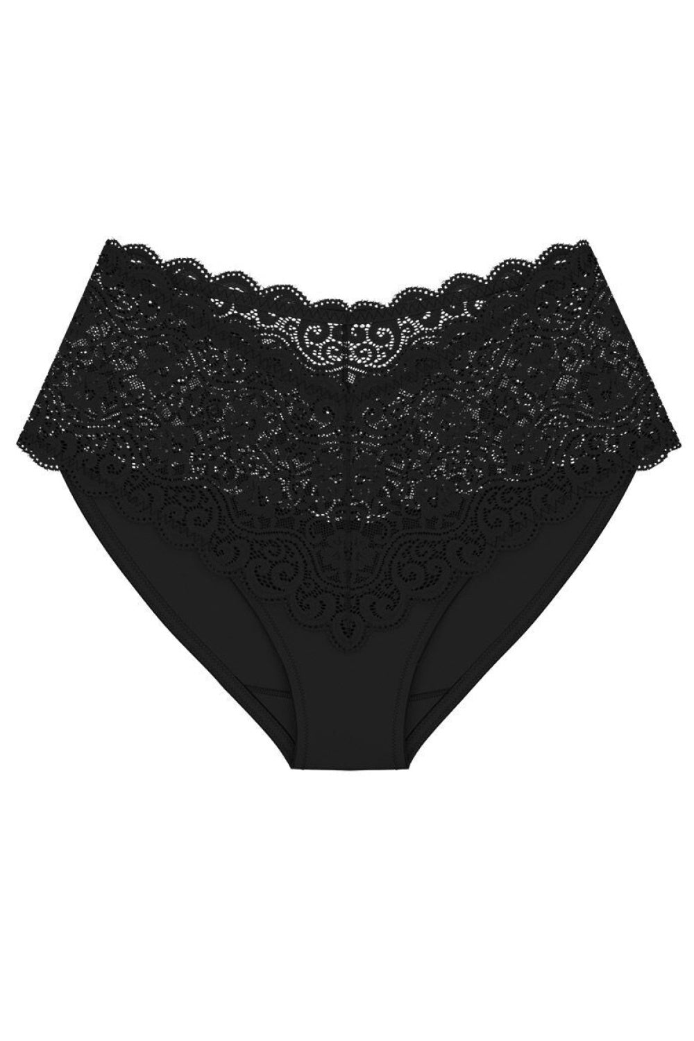 Triumph Amourette Black High Waisted Knickers - view 2