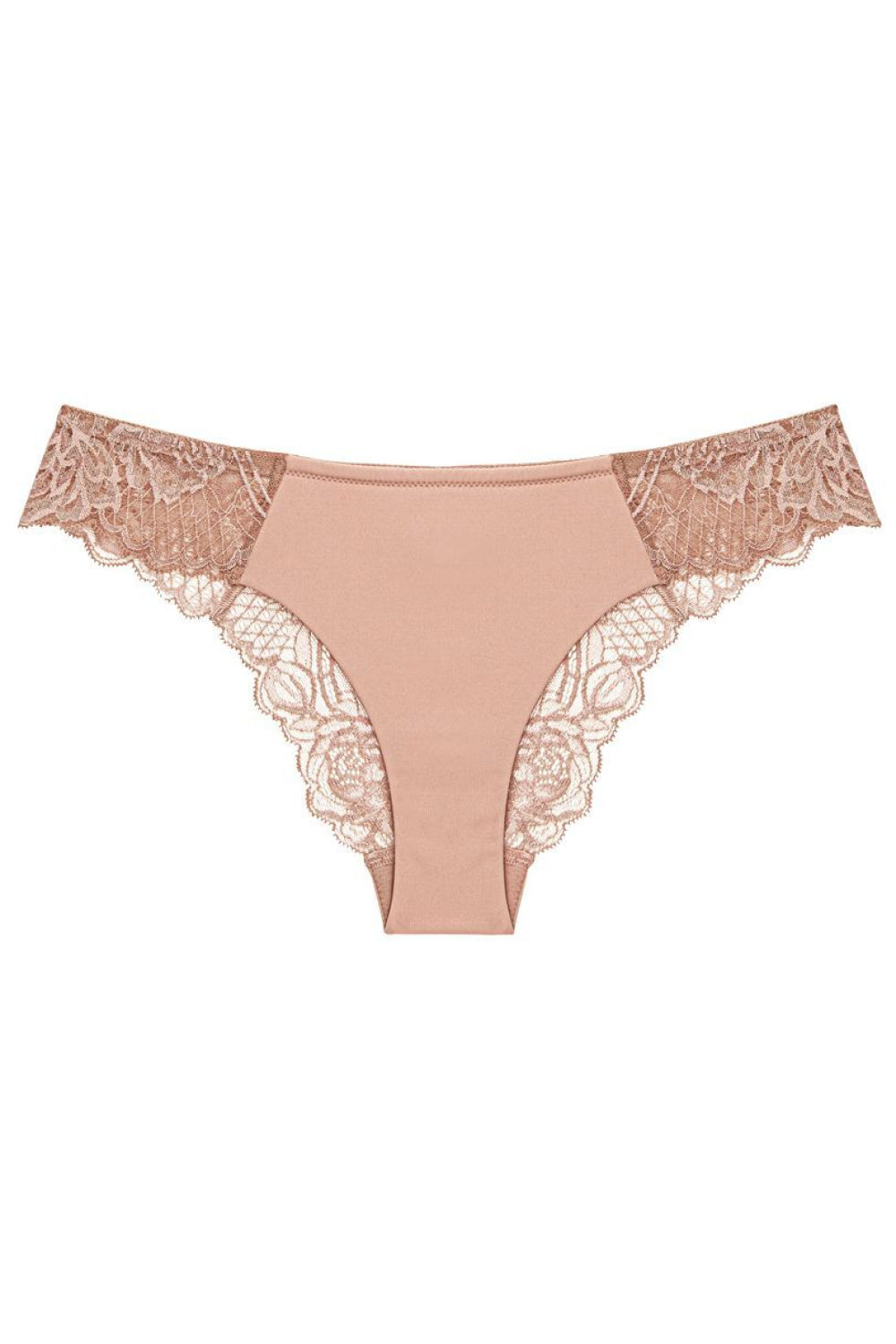 Triumph Powder Beige Lace Floral Brazilian Knickers - view 4