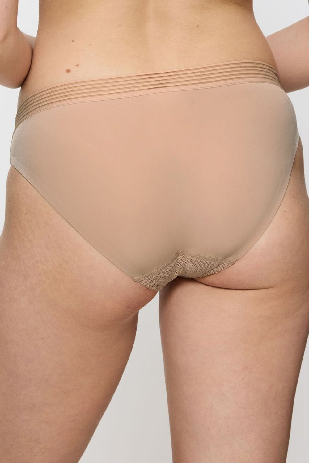 Triumph Infinite Sensation Tai Nude Mesh Striped Knickers - view 3