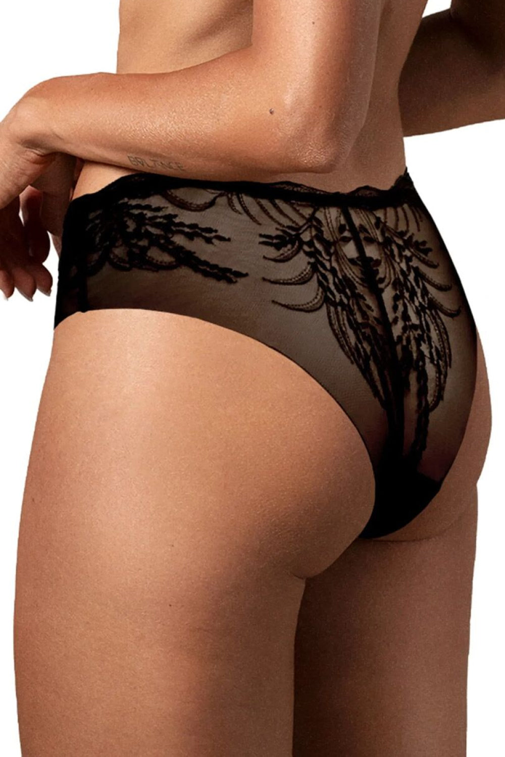 Obsessive Persia Black Lace Knickers - view 3