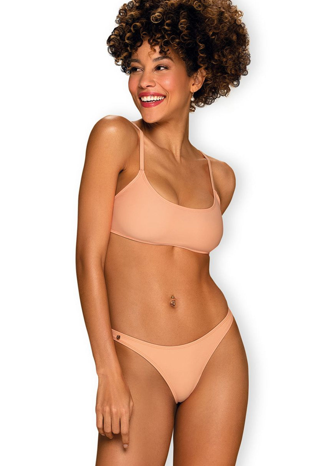 Obsessive Peach Bikini Set