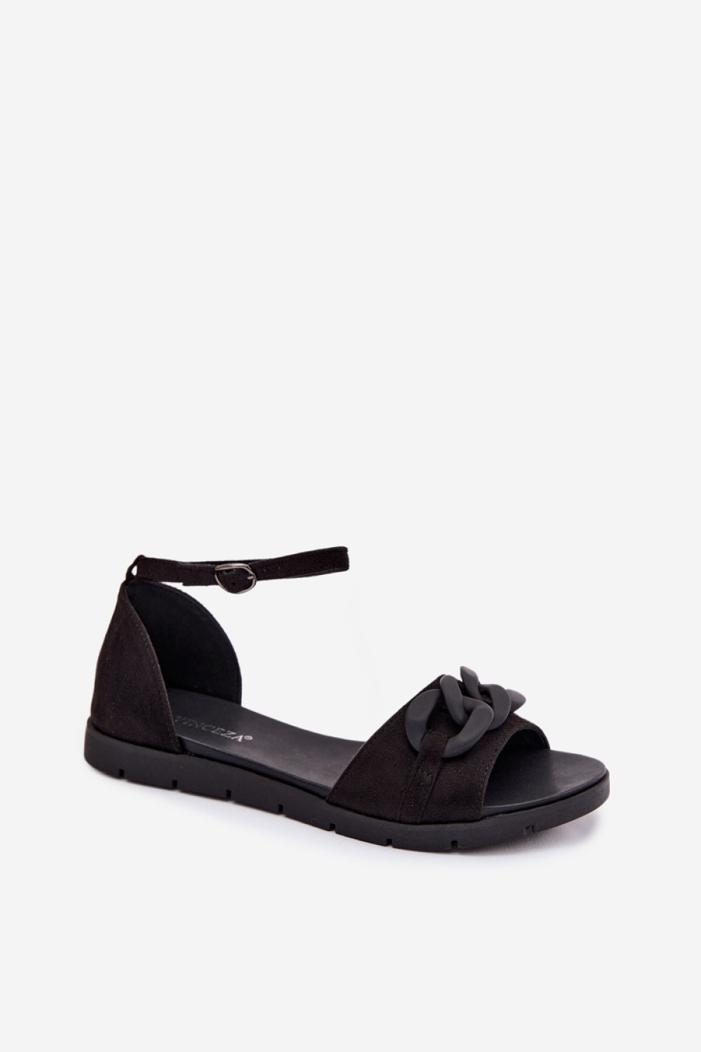 Step In Style Vinceza Black Sandals - view 2