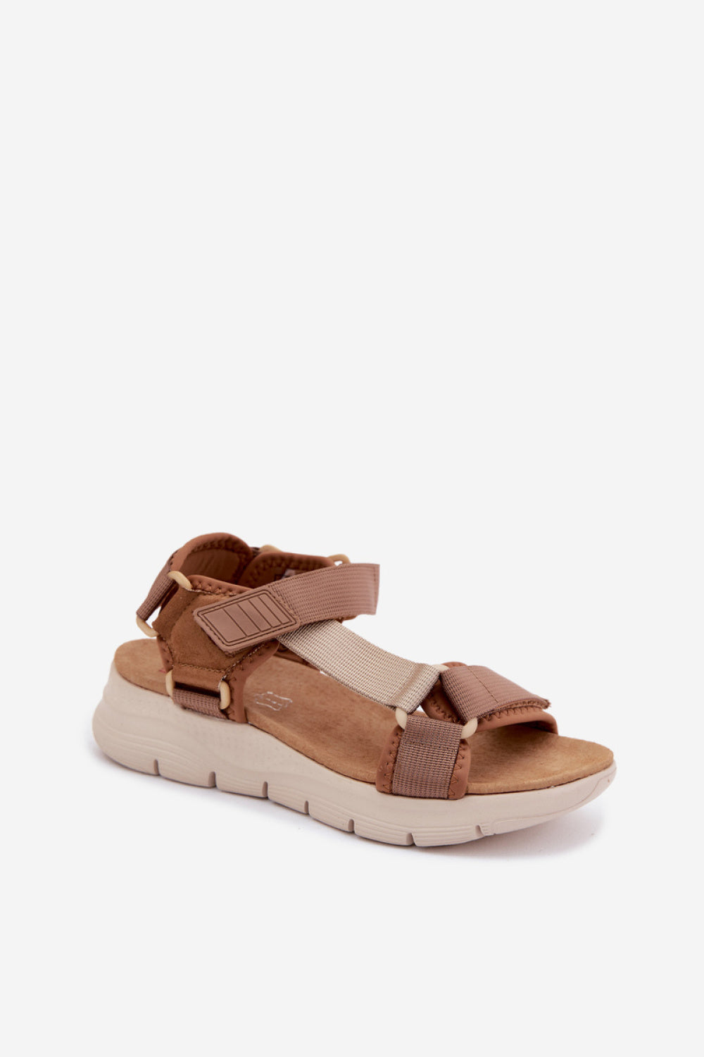 Step In Style Artiker Brown Platform Sandals - view 2
