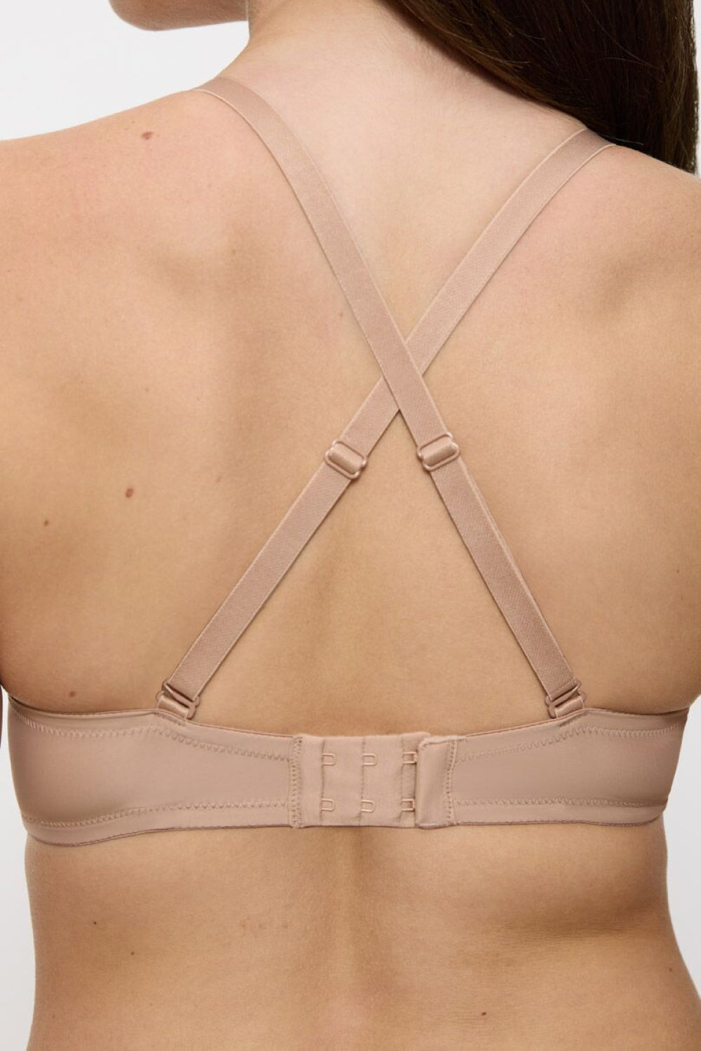 Triumph Lovely Micro Beige Lace Underwired Padded Bra - view 4