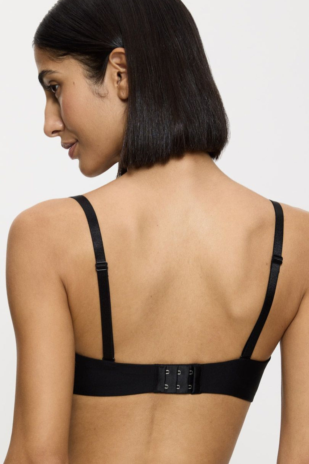 Triumph Pure Micro Black Underwired Padded Bra - view 3