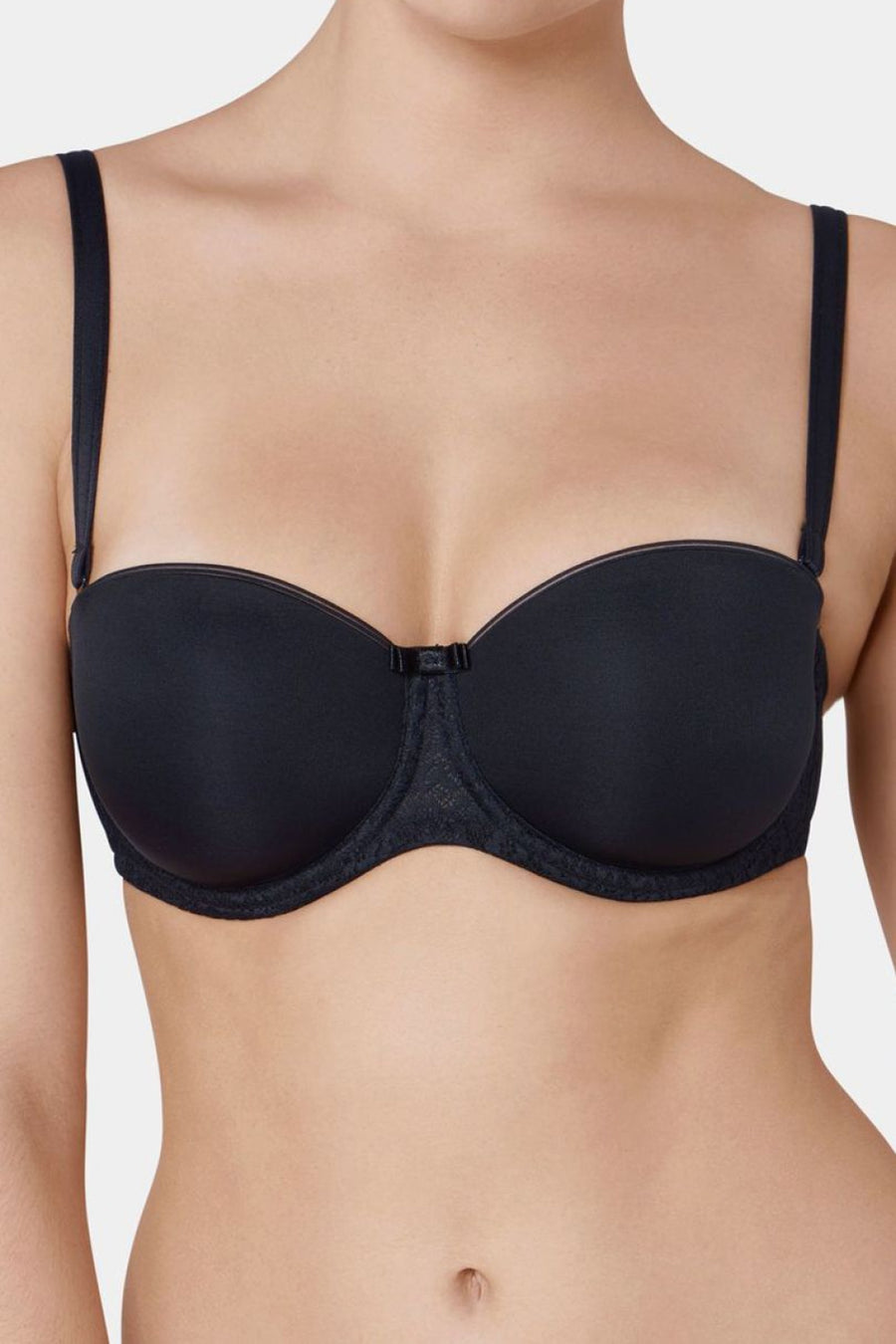 Triumph Beauty-Full Essential Black Lace Underwired Padded Bra