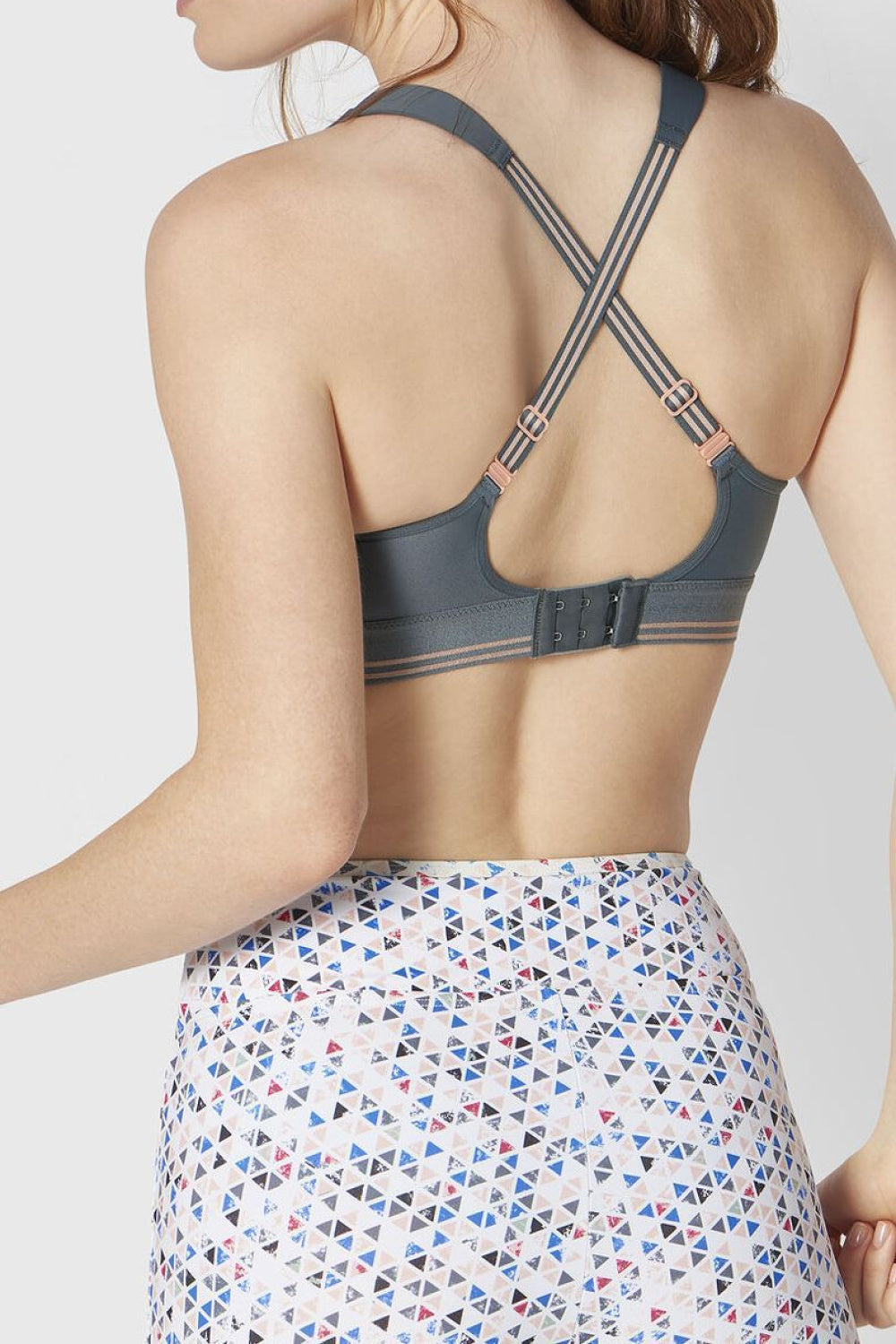 Triumph Grey Padded Sports Bra - view 3