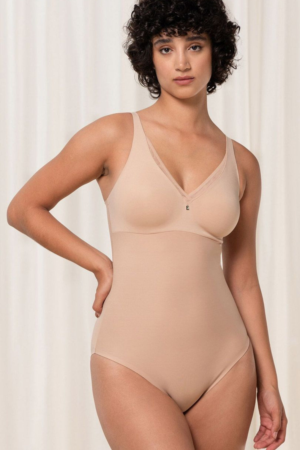 Triumph True Shape Sensation Nude Polyamide Underwired Shapewear Bodysuit