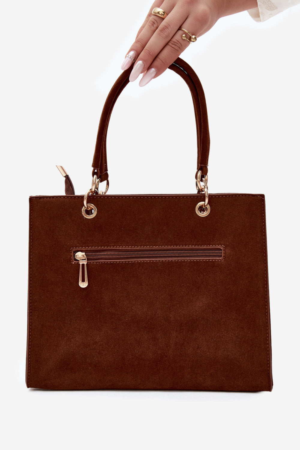 Step In Style Ottilie Chocolate Faux Leather Handbag - view 3