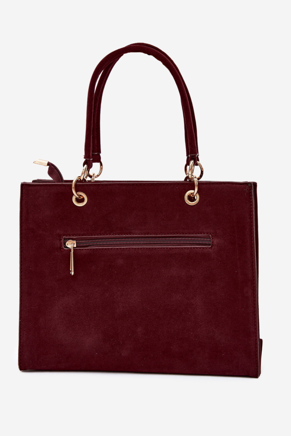 Step In Style Ottilie Burgundy Faux Leather Handbag - view 3