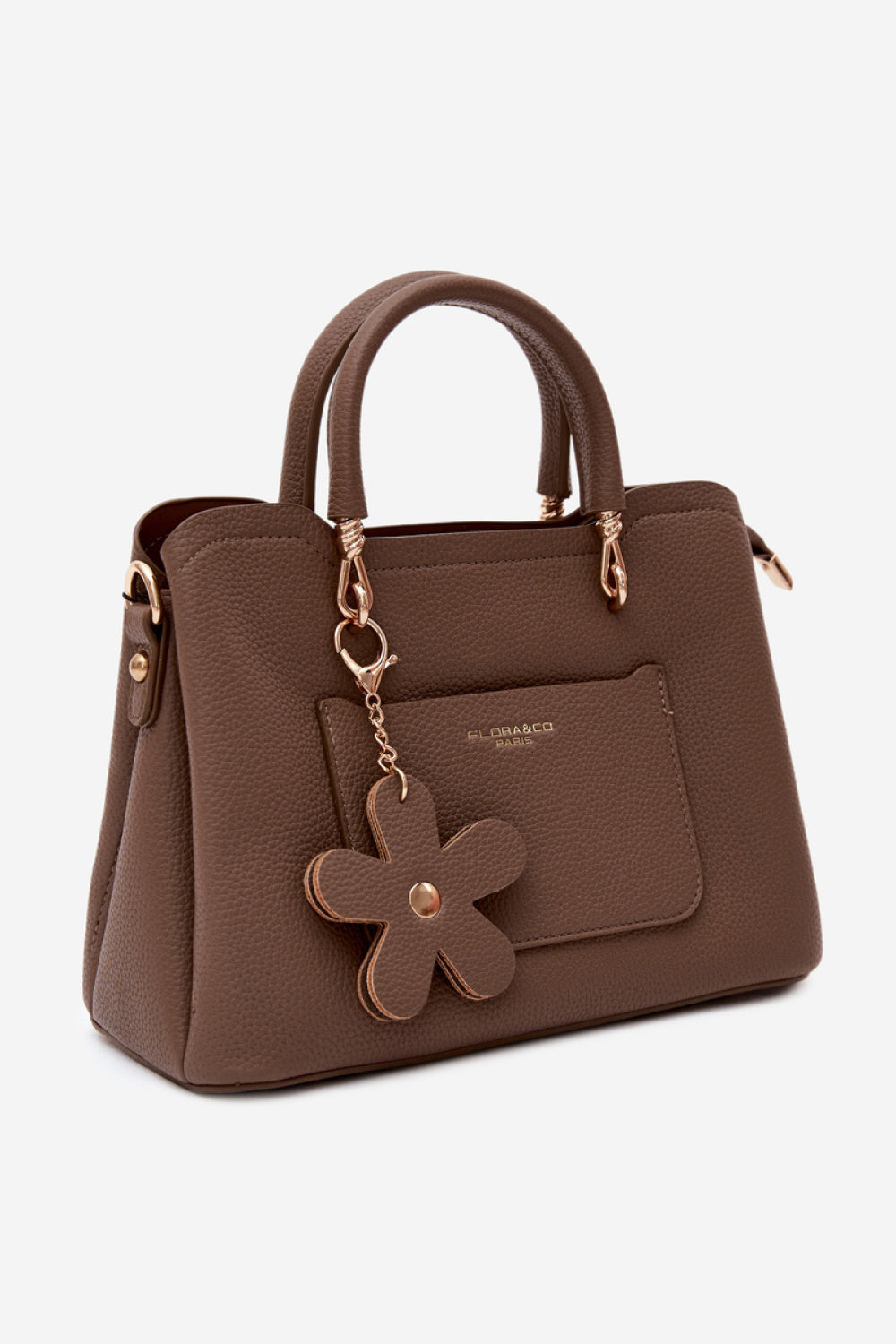 Step In Style Noomi Taupe Faux Leather Handbag - view 2