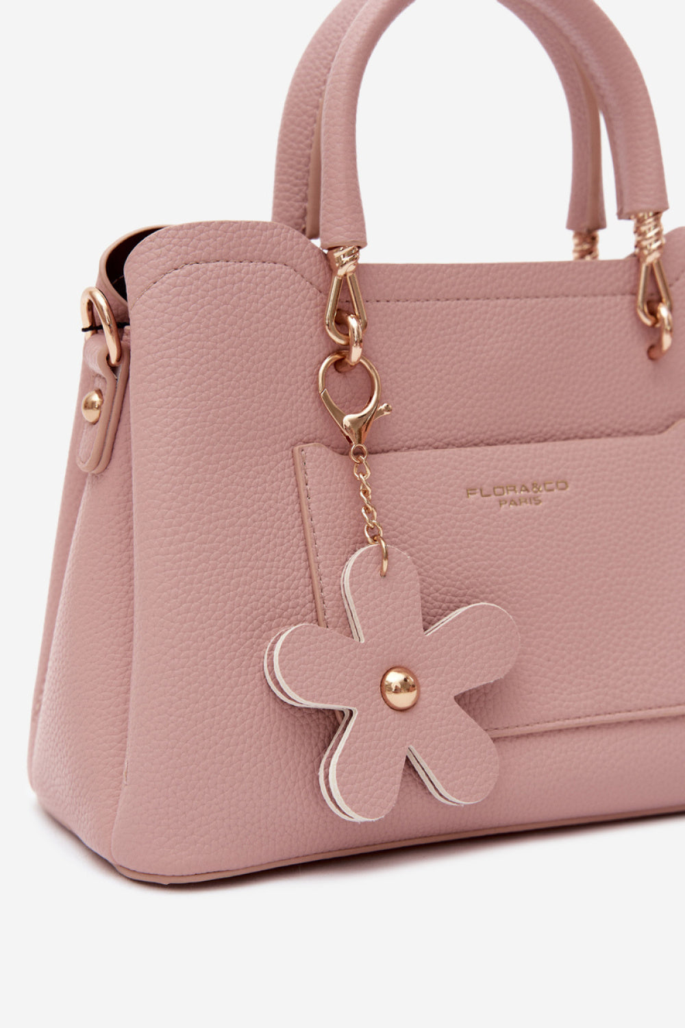 Step In Style Noomi Rose Pink Faux Leather Handbag - view 2