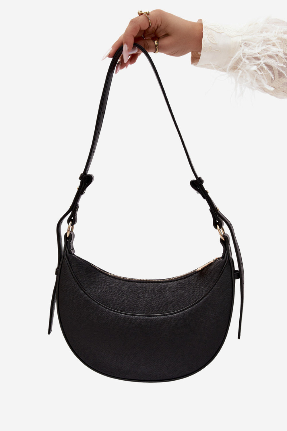 Step In Style Miri Black Faux Leather Handbag - view 2