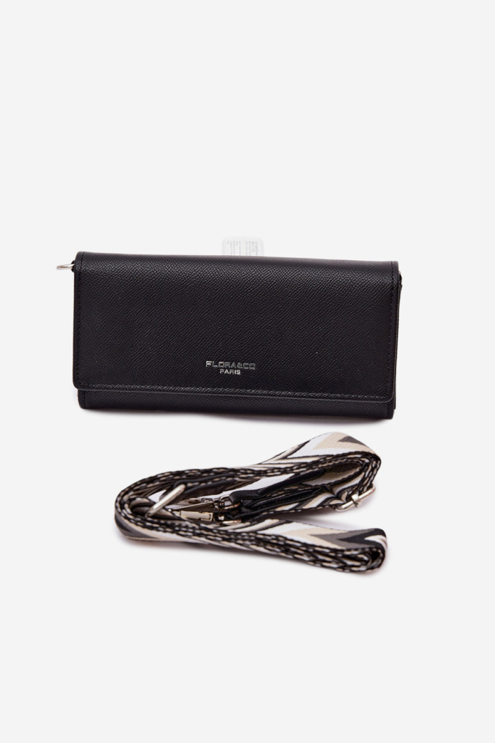 Step In Style Suzette Black Faux Leather Handbag - view 2