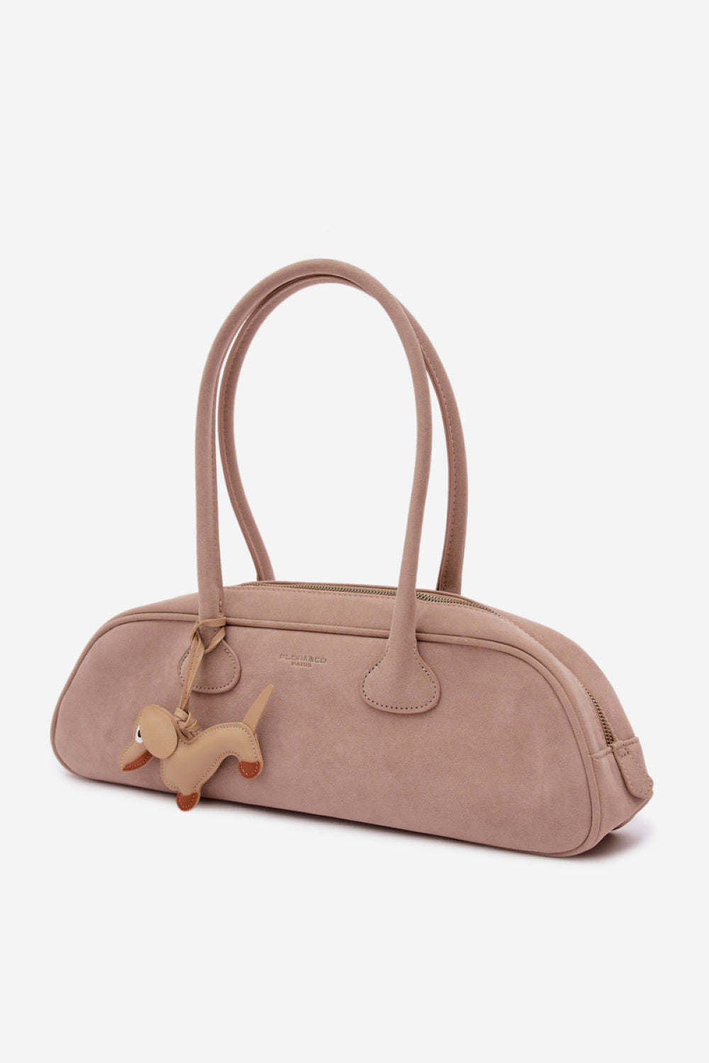 Step In Style Annette Beige Faux Suede Handbag