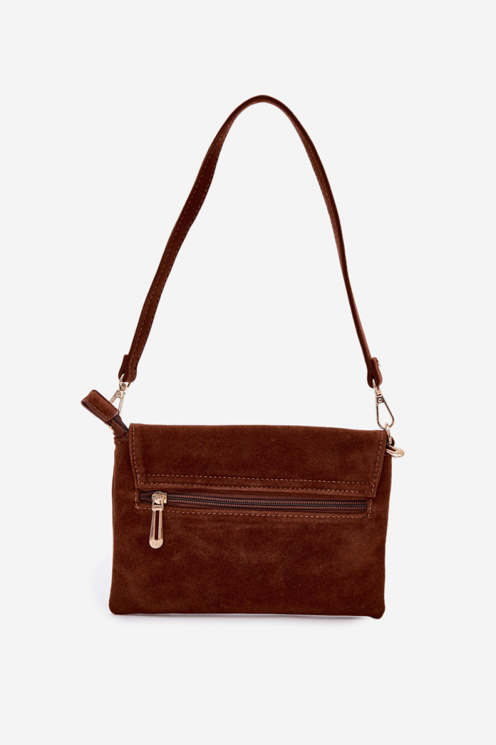 Step In Style Lucelle Camel Faux Leather Crossbody Bag - view 3